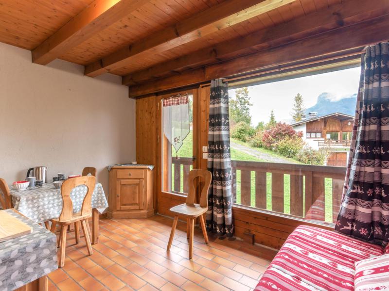 Ski verhuur Appartement 1 kamers 3 personen (10) - Les Grets - Saint Gervais - Woonkamer