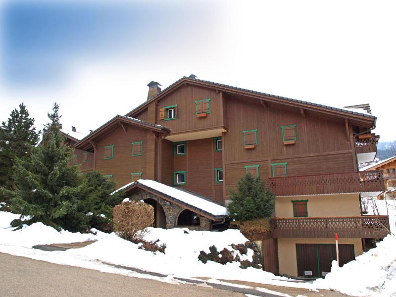 Аренда на лыжном курорте Апартаменты 3 комнат 4 чел. (6) - Les Huskies - Saint Gervais - зимой под открытым небом