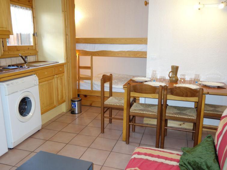 Rent in ski resort 2 room apartment 4 people (1) - Les Jardins Alpins - Saint Gervais - Living room