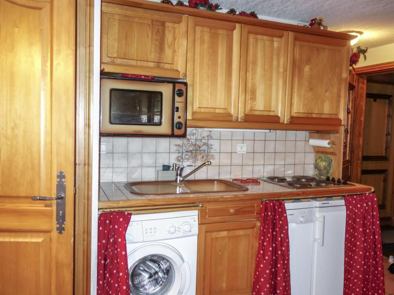 Rent in ski resort 2 room apartment 4 people (9) - Les Jardins Alpins - Saint Gervais - Kitchenette