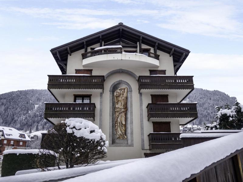 Vacances en montagne Les Jardins Alpins - Saint Gervais - Extérieur hiver