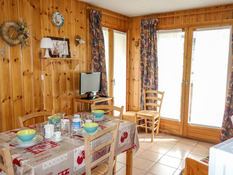 Wynajem na narty Apartament 3 pokojowy 4 osób (5) - Les Jardins Alpins - Saint Gervais - Pokój gościnny