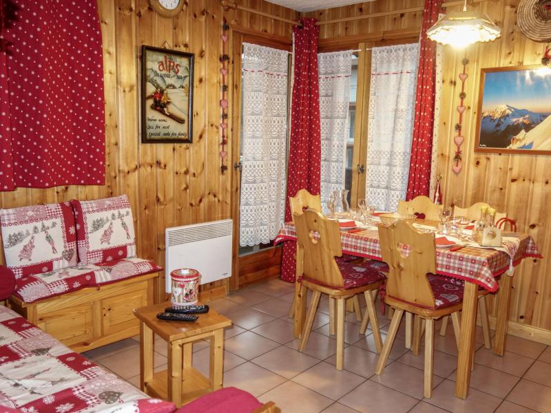 Ski verhuur Appartement 2 kamers 4 personen (9) - Les Jardins Alpins - Saint Gervais - Woonkamer