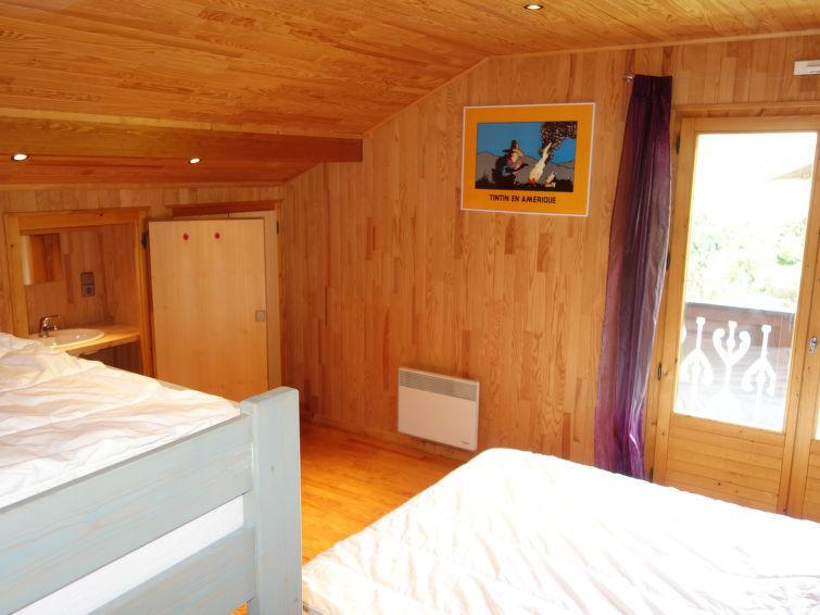 Skiverleih 5 Zimmer Chalet für 12 Personen (1) - Mendiaux - Saint Gervais - Offener Schlafbereich