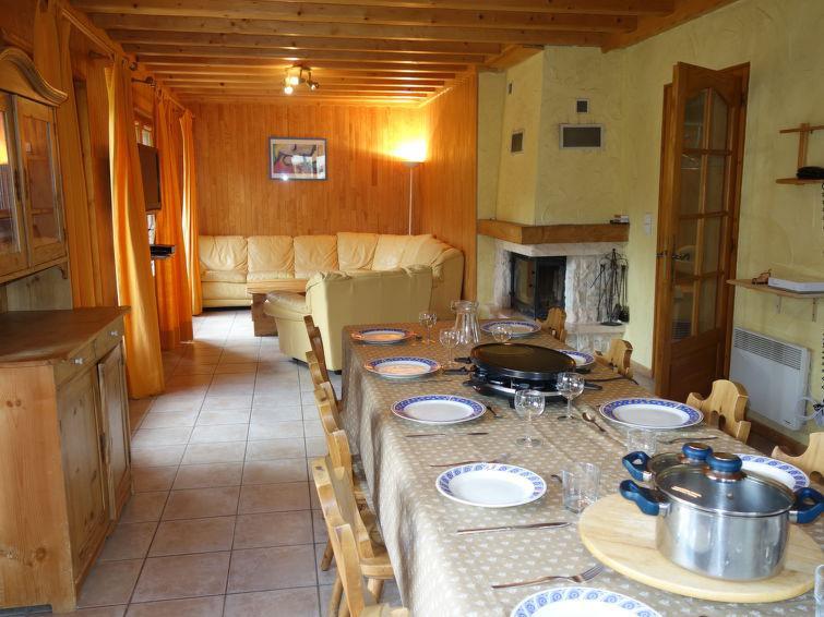 Skiverleih 5 Zimmer Chalet für 12 Personen (1) - Mendiaux - Saint Gervais - Wohnzimmer