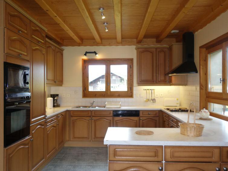 Location au ski Chalet 5 pièces 12 personnes (1) - Mendiaux - Saint Gervais - Kitchenette