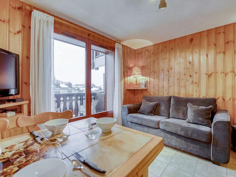 Rent in ski resort 2 room apartment 4 people (5) - Pointe des Aravis - Saint Gervais - Living room