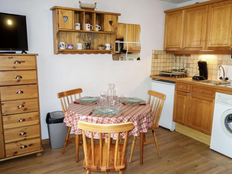 Wynajem na narty Apartament 1 pokojowy 3 osób (3) - Pointe des Aravis - Saint Gervais - Pokój gościnny