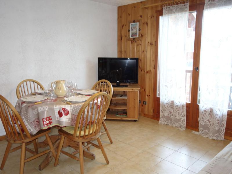 Wynajem na narty Apartament 1 pokojowy 4 osób (4) - Pointe des Aravis - Saint Gervais - Pokój gościnny