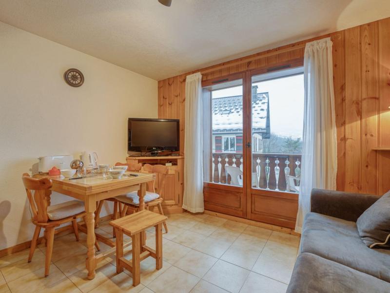 Ski verhuur Appartement 2 kamers 4 personen (5) - Pointe des Aravis - Saint Gervais - Woonkamer