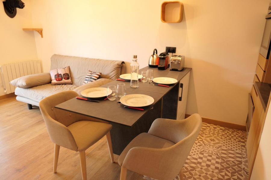 Rent in ski resort 2 room apartment 4 people (SG874) - Résidence Améthyste - Saint Gervais - Living room