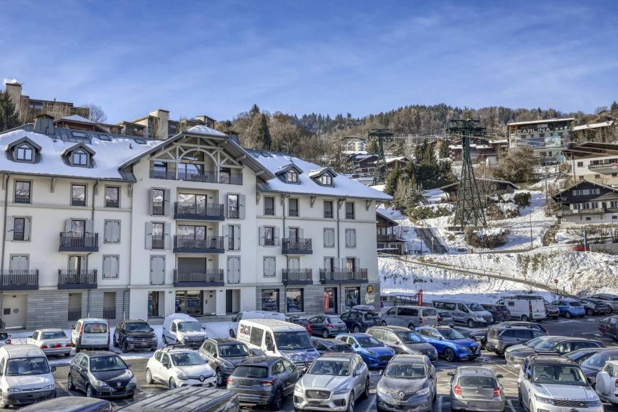 Location au ski Résidence Gallery Mont Blanc - Saint Gervais - Extérieur hiver