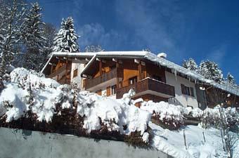 Vacances en montagne Résidence Grandes Aiguilles - Saint Gervais - Extérieur hiver