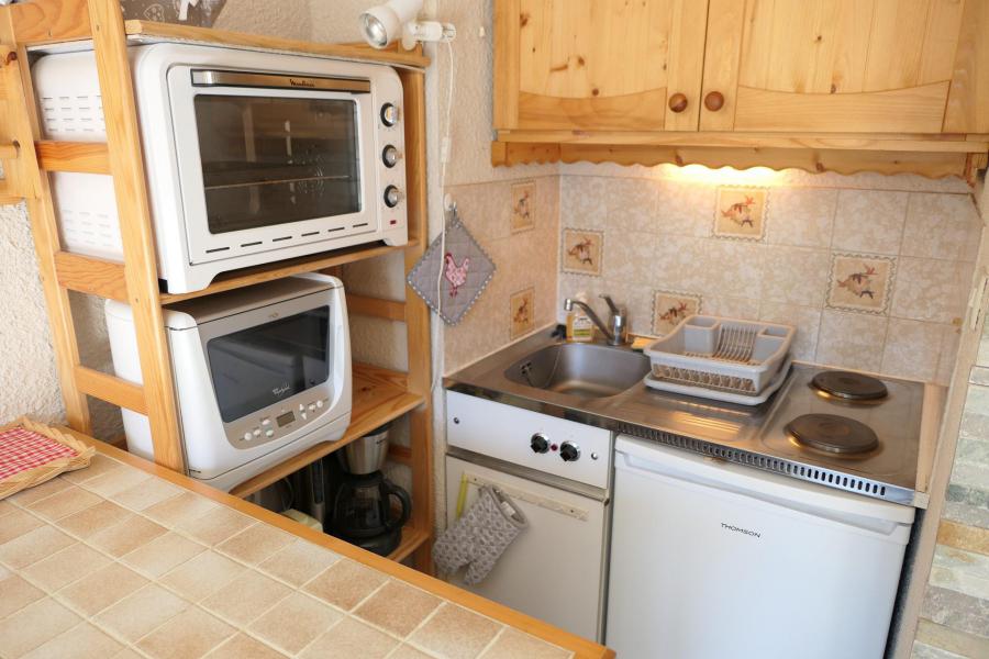 Rent in ski resort Studio 2 people (SG880) - Résidence Grandes Aiguilles - Saint Gervais - Kitchen
