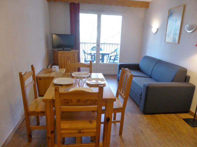Rent in ski resort 2 room apartment 4 people (215) - Résidence le Grand Panorama - Saint Gervais - Living room