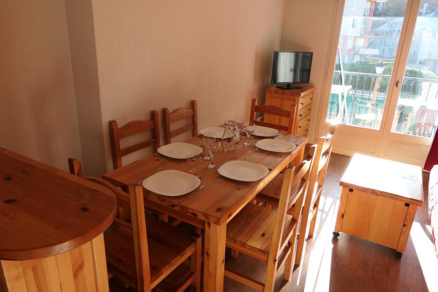 Rent in ski resort 2 room apartment cabin 6 people (110) - Résidence le Grand Panorama - Saint Gervais - Living room