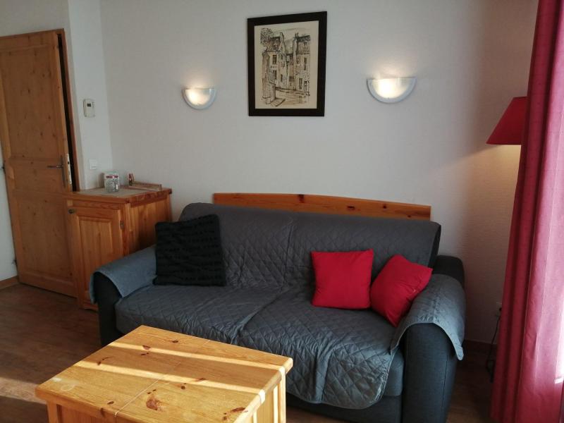 Skiverleih 2-Zimmer-Holzhütte für 6 Personen (411) - Résidence le Grand Panorama - Saint Gervais - Wohnzimmer