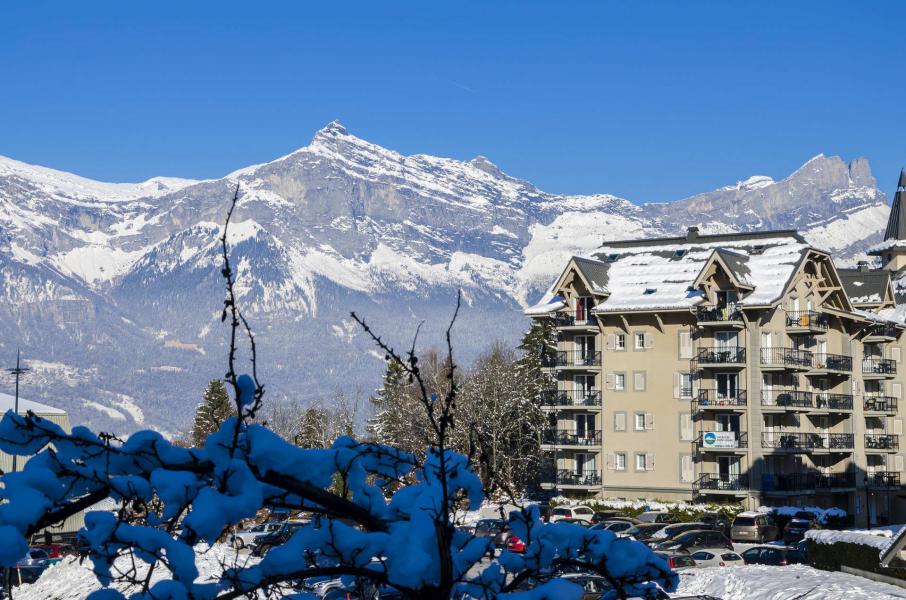 Ski verhuur Résidence le Grand Panorama - Saint Gervais - Buiten winter
