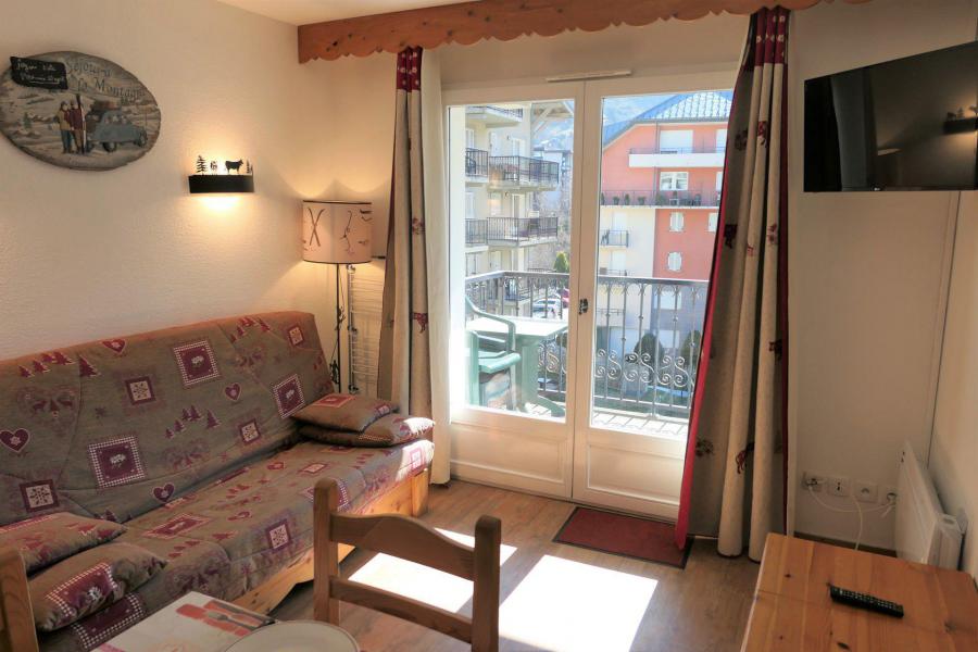 Location au ski Appartement 2 pièces cabine 4 personnes (307) - Résidence le Grand Panorama - Saint Gervais - Séjour