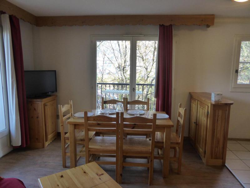 Location au ski Appartement 2 pièces cabine 6 personnes (216) - Résidence le Grand Panorama - Saint Gervais - Séjour