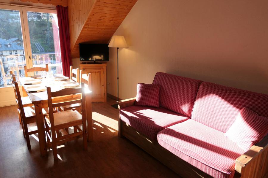 Location au ski Appartement 2 pièces cabine 6 personnes (504) - Résidence le Grand Panorama - Saint Gervais - Séjour
