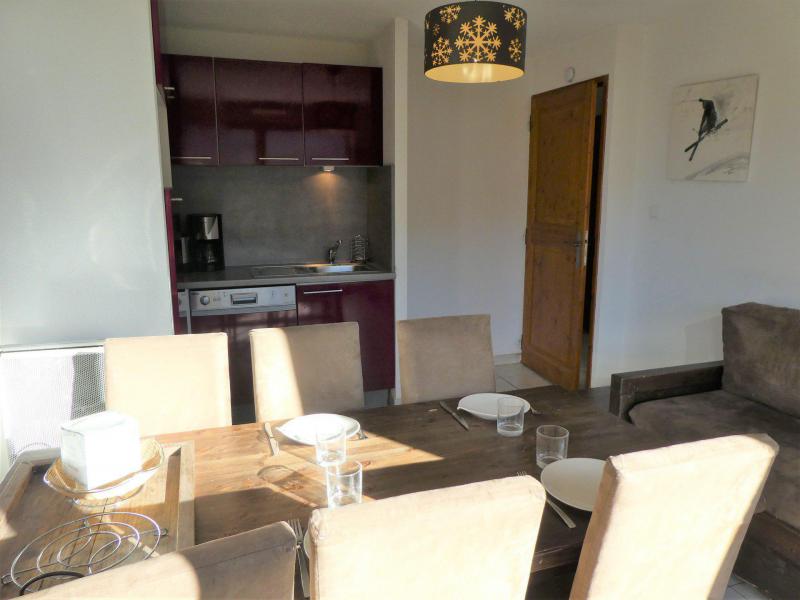 Аренда на лыжном курорте Апартаменты 3 комнат 6 чел. (A4) - Résidence les Fermes de Saint Gervais - Saint Gervais - Кухня