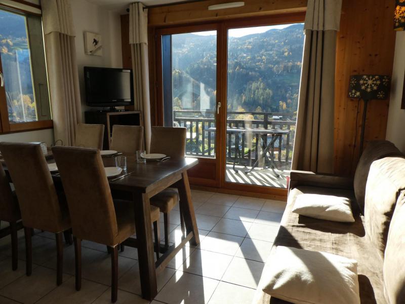 Аренда на лыжном курорте Апартаменты 3 комнат 6 чел. (A5) - Résidence les Fermes de Saint Gervais - Saint Gervais - Салон