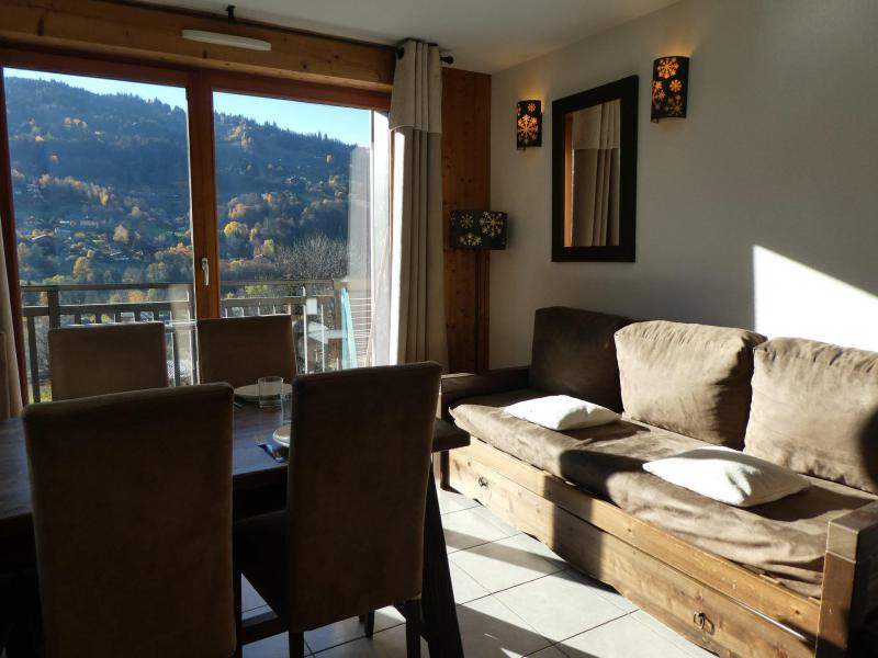 Rent in ski resort 3 room apartment 6 people (A5) - Résidence les Fermes de Saint Gervais - Saint Gervais - Living room