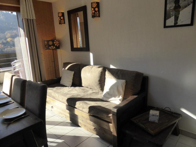 Rent in ski resort 3 room apartment 6 people (C32) - Résidence les Fermes de Saint Gervais - Saint Gervais - Living room