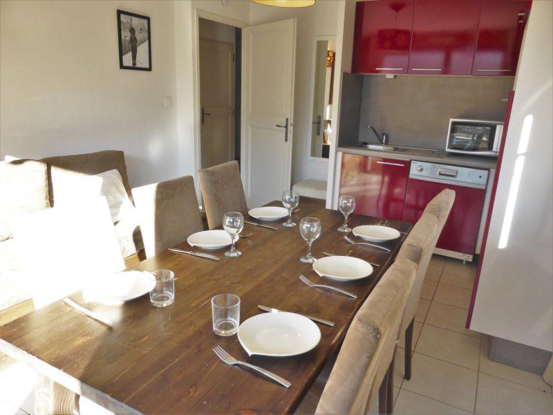 Skiverleih 3-Zimmer-Appartment für 6 Personen (C32) - Résidence les Fermes de Saint Gervais - Saint Gervais - Küche