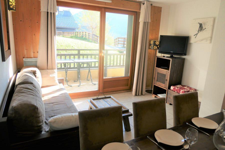 Location au ski Appartement 3 pièces cabine 8 personnes (A10) - Résidence les Fermes de Saint Gervais - Saint Gervais - Séjour