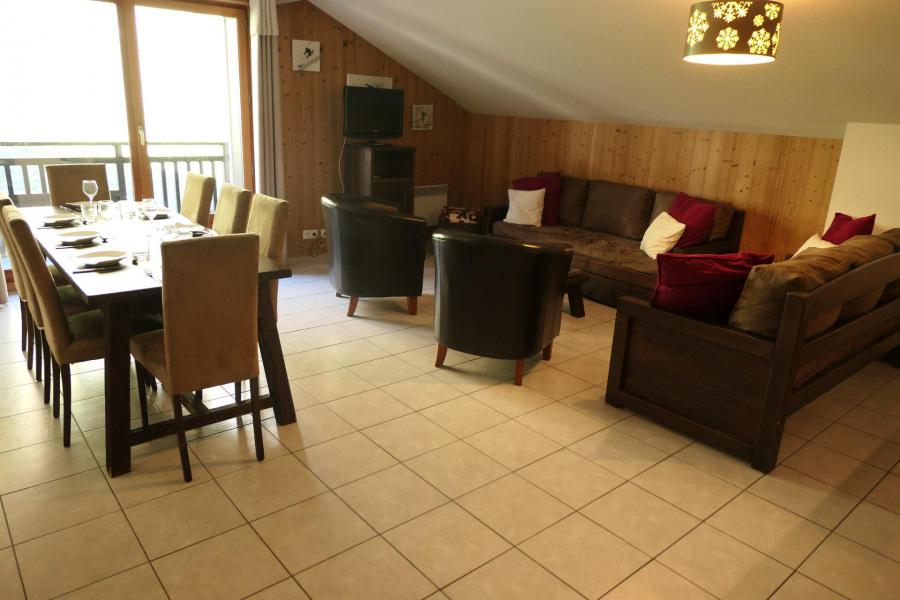 Location au ski Appartement 3 pièces cabine 8 personnes (A13) - Résidence les Fermes de Saint Gervais - Saint Gervais - Séjour