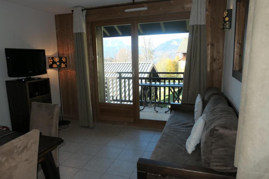 Location au ski Appartement duplex 3 pièces cabine 8 personnes (B26) - Résidence les Fermes de Saint Gervais - Saint Gervais - Séjour
