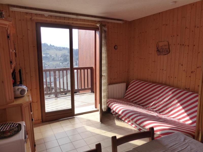 Rent in ski resort 3 room duplex apartment 4 people (SG819) - Résidence Les Loges - Saint Gervais - Living room