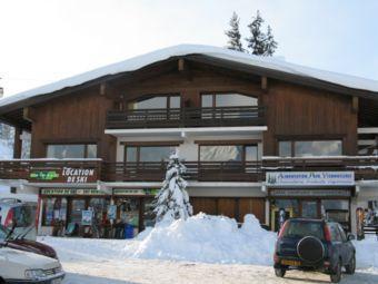 Ski verhuur Résidence Morilles - Saint Gervais - Buiten winter