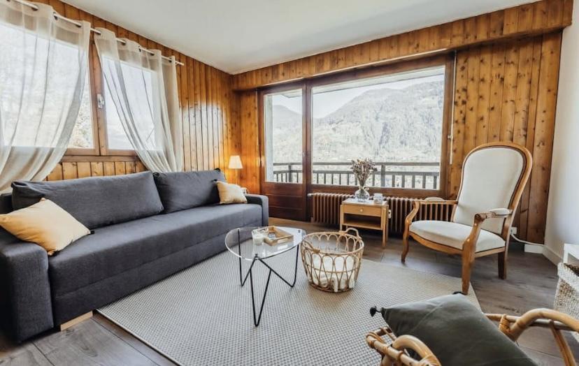 Rent in ski resort 3 room apartment 6 people (507) - Résidence Soleil D'Arbois - Anémones - Saint Gervais - Apartment