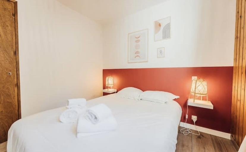 Rent in ski resort 3 room apartment 6 people (507) - Résidence Soleil D'Arbois - Anémones - Saint Gervais - Apartment
