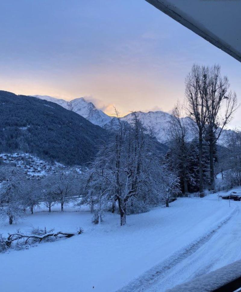 Urlaub in den Bergen 3-Zimmer-Appartment für 6 Personen (507) - Résidence Soleil D'Arbois - Anémones - Saint Gervais - Draußen im Winter