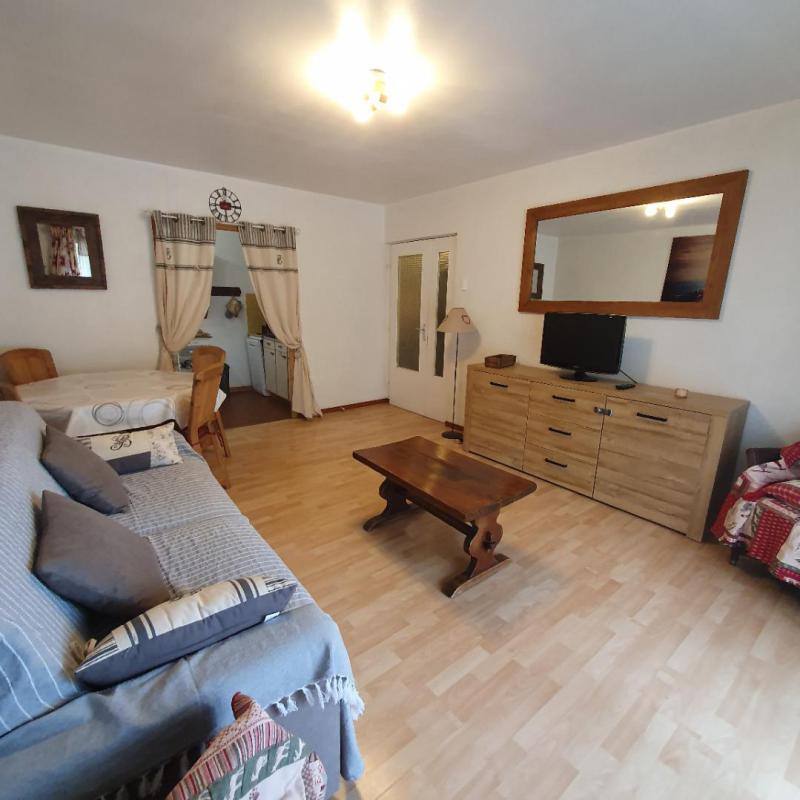 Rent in ski resort 2 room apartment 5 people (891) - Résidence Warens  - Saint Gervais - Living room