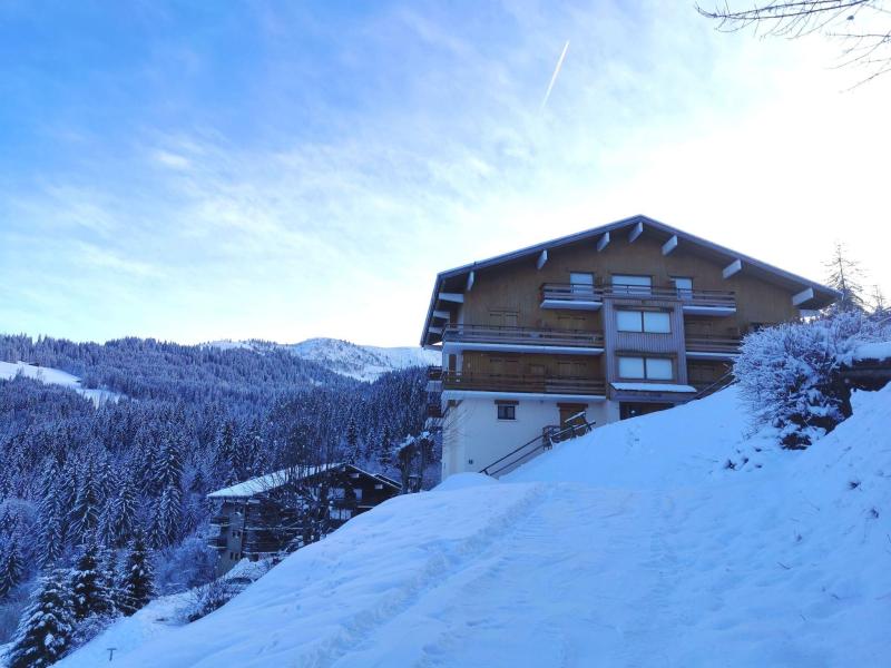 Location au ski Appartement 1 pièces 4 personnes (1) - Rubis - Saint Gervais - Extérieur hiver