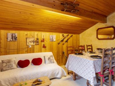 Ski verhuur Appartement 2 kamers 4 personen (2) - A la Claire Fontaine - Saint Gervais - Woonkamer