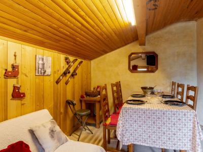 Ski verhuur Appartement 2 kamers 4 personen (2) - A la Claire Fontaine - Saint Gervais - Woonkamer