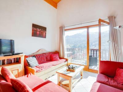 Skiverleih 4-Zimmer-Appartment für 7 Personen (1) - Bel Alp - Saint Gervais - Wohnzimmer