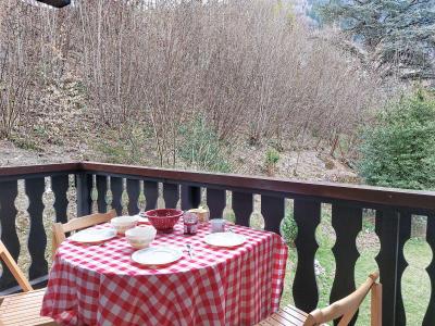 Wynajem na narty Apartament 2 pokojowy 4 osób (5) - Bel Alp - Saint Gervais - Balkon