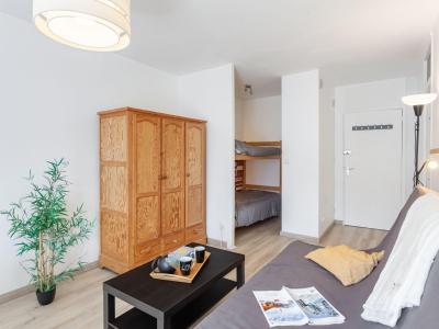 Wynajem na narty Apartament 1 pokojowy 4 osób (5) - Castel des Roches - Saint Gervais - Apartament