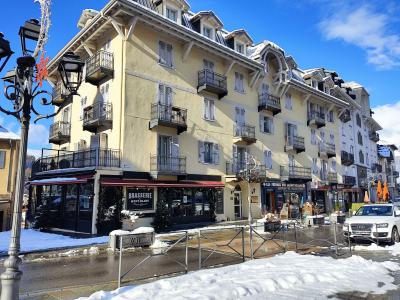 Vacances en montagne Central Résidence - Saint Gervais - Extérieur hiver