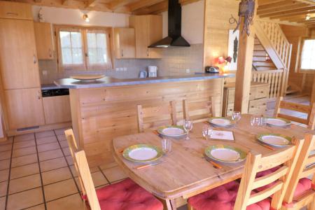 Rent in ski resort 4 room mezzanine chalet 6 people - Chalet Granier - Saint Gervais - Kitchen