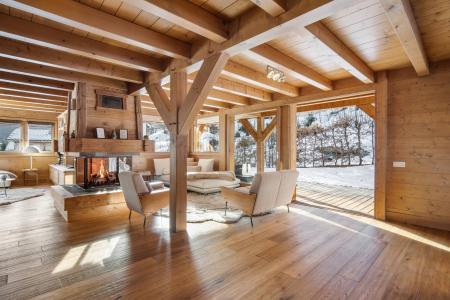 Soggiorno sugli sci Chalet su 3 piani 6 stanze per 13 persone - Chalet La Nia - Saint Gervais - Soggiorno