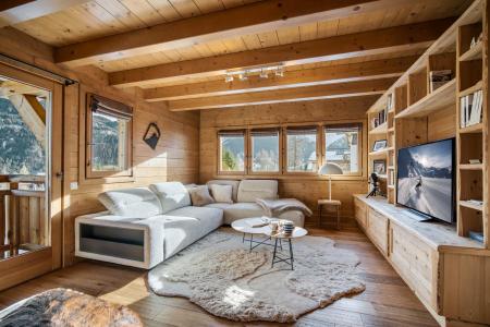 Location au ski Chalet triplex 6 pièces 13 personnes - Chalet La Nia - Saint Gervais - Séjour
