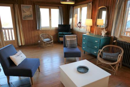 Ski verhuur Appartement 5 kamers 7 personen (SG883) - Chalet Le Bionnassay - Saint Gervais - Woonkamer